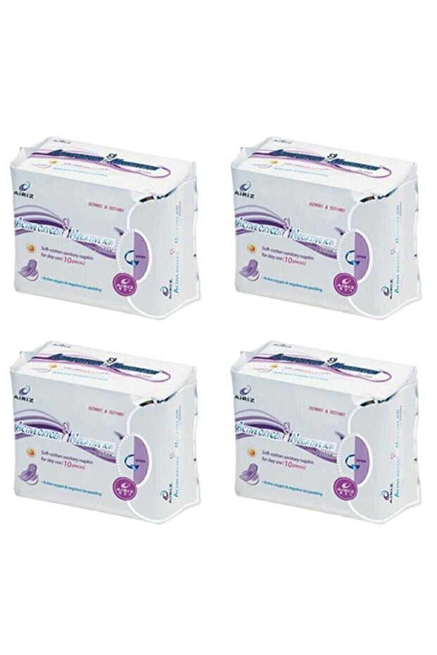 Tiens Hygienic Women's Pad Set Normal Size 4 Pack of 10 40 Sheets