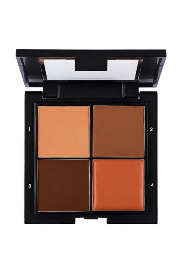 Yoğun Pigmentli Kontür Paleti (SOĞUK ALT TON) - Contour Palette - 003 Medium Deep - 8690604370801 - 2