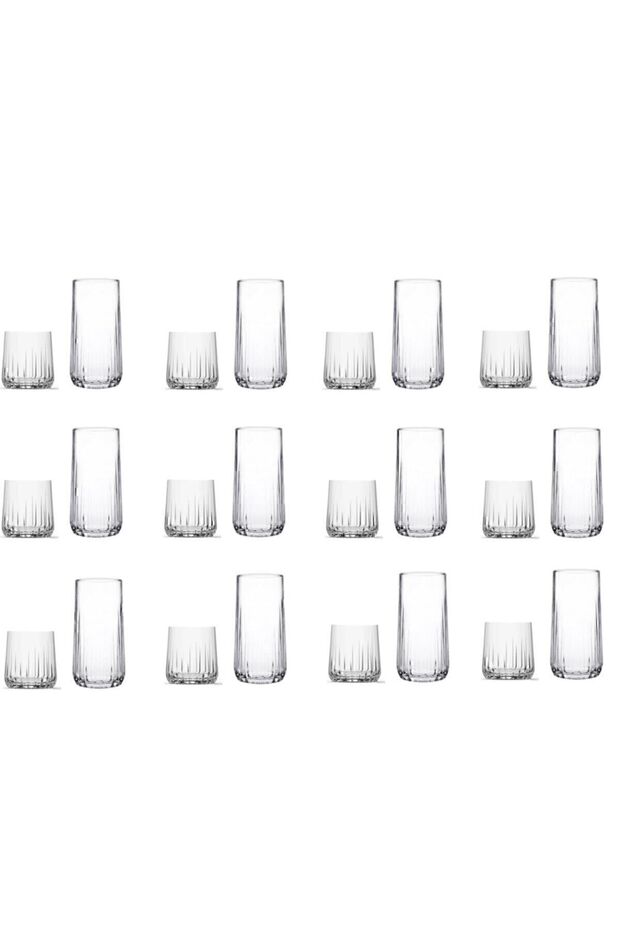 Nova Water and Soft Drink Glass Set 24 Pieces Fma477636 Fma77698 332