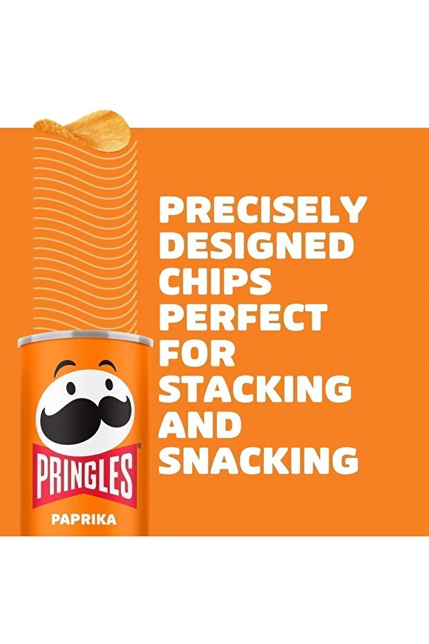 Paprika 165 gram - Pringles Paprika 165 Grams - 5
