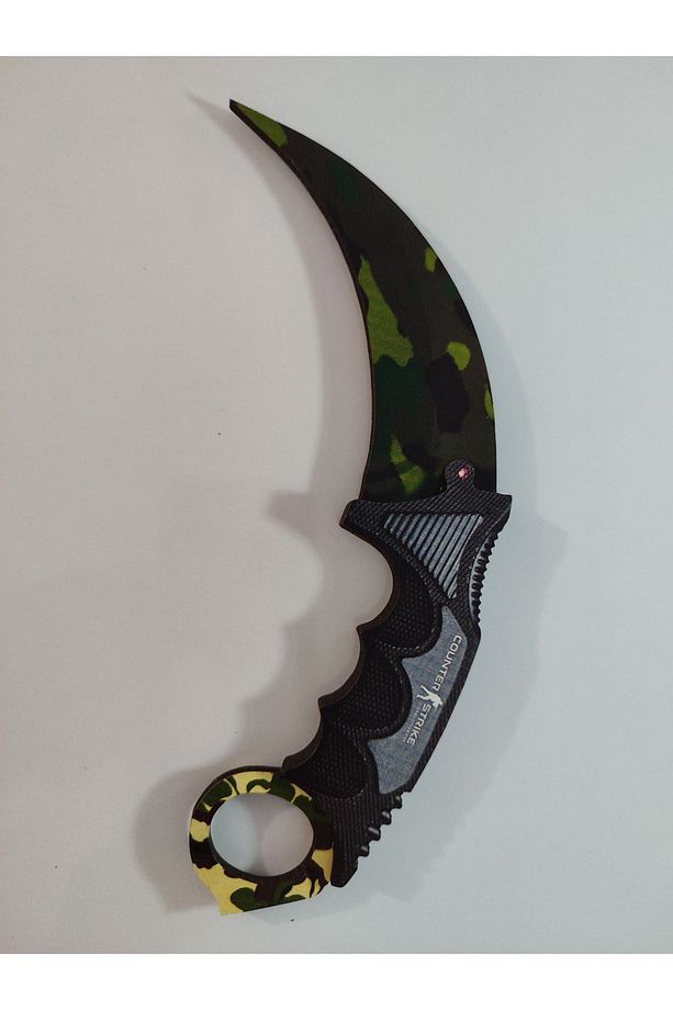 Ahşap Cs-go Kamuflaj Karambit - 1