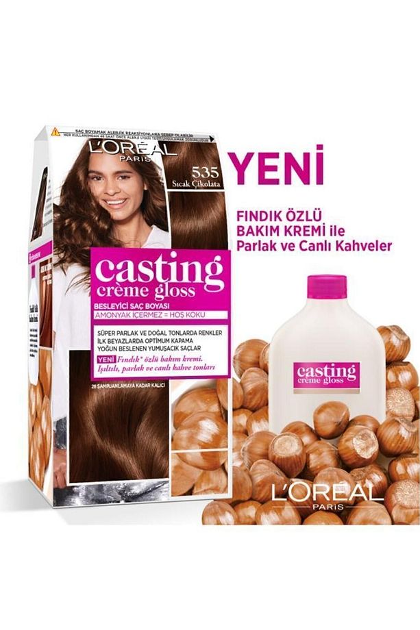 Casting Creme Gloss 535 Sıcak Çikolata   Saç Boyası - 3600523302949 - 3