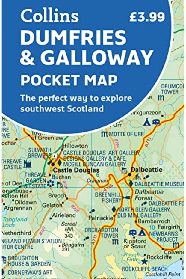 Dumfries & Galloway Pocket Map The Perfect Way To Explore Southwest Scotland