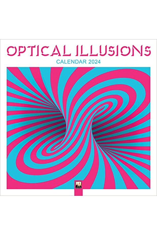 Optical Illusions Wall Calendar 2024 Art Calendar