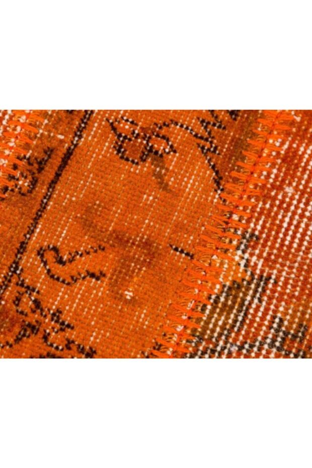 El Dokuma Kilim Patchwork Puf - 2