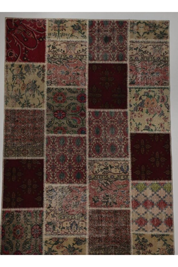 Patchwork Yün Halı - 1
