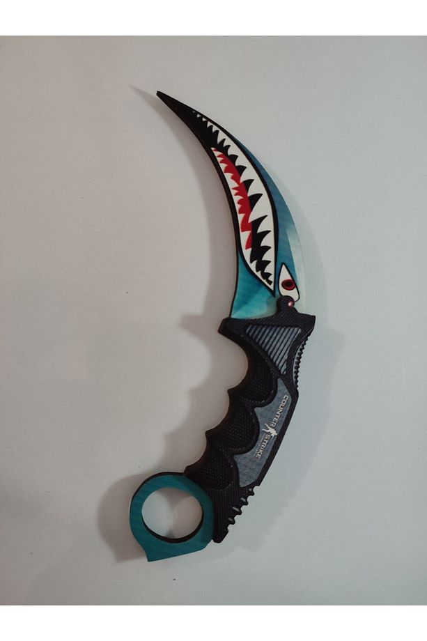 Ahşap Cs-go Balina Karambit - 1