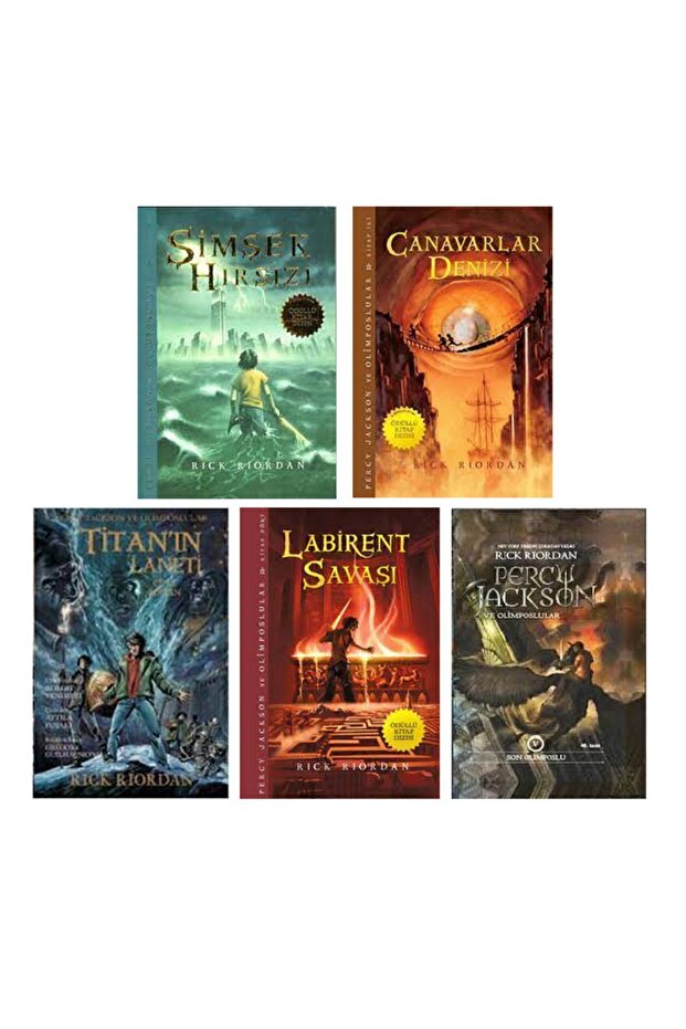 Percy Jackson ve Olimposlular 5 Kitap Set - 1