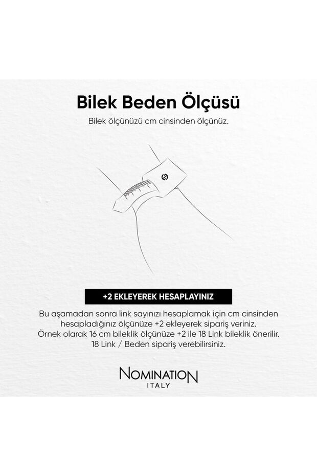 Italy Composable Gümüş F Harf ve Çelik Bileklik Mat Siyah - 4