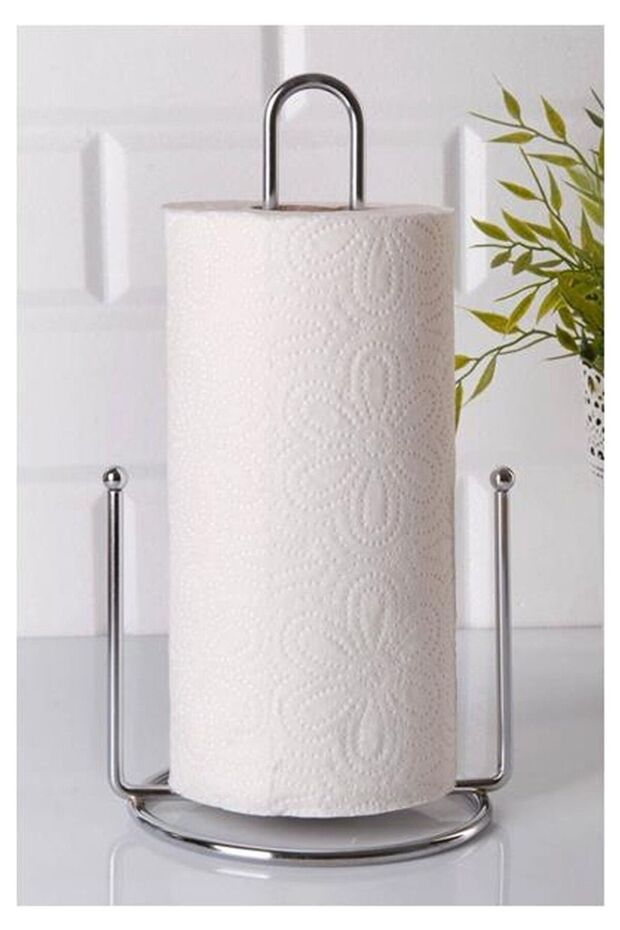137 Countertop Chrome Vertical Paper Towel Holder, Napkin Holder