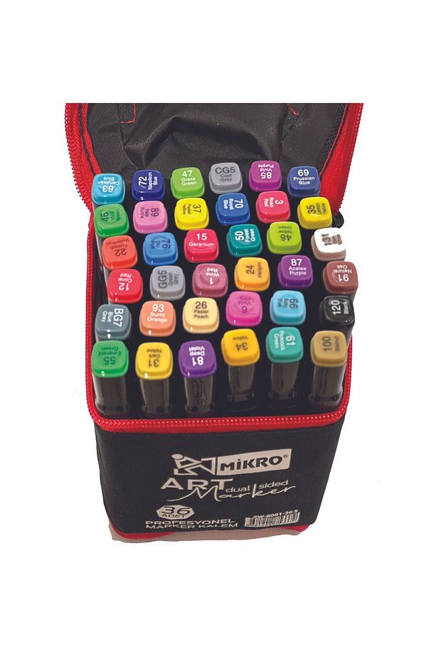 ART MARKER KALEM SETİ 36 LI SET - 1