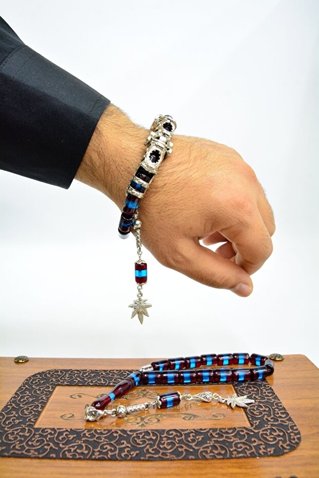 Kesme Model Bileklik Olan Meta Tesbih - 3