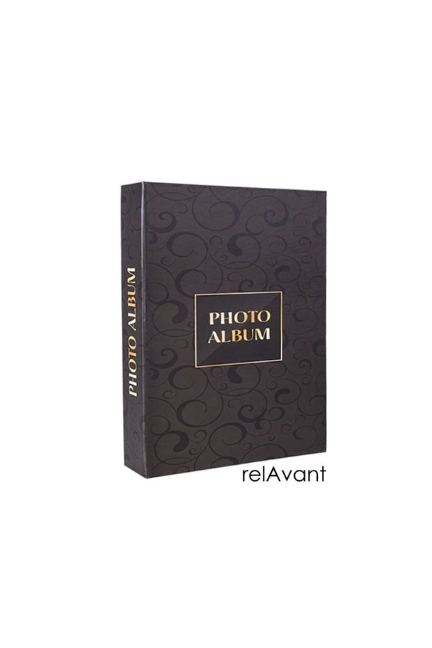 Photo Album of 200 10x15 Album Black Leaf Pro Album