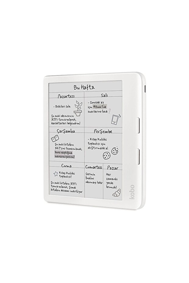 Libra Colour E-Kitap Okuyucu Beyaz - 2