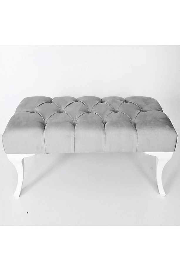 Kapitoneli Ayak Ucu, Kapı Önü, Antre Bench Puf - 1