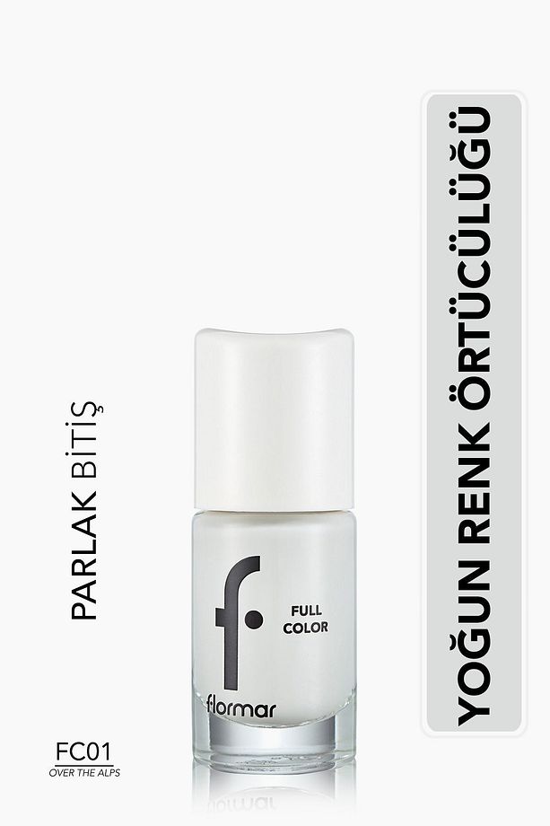 Yoğun Pigmentli Parlak Oje- Full Color Nail Enamel- Fc01 Over The Alps -8690604310371 - 1
