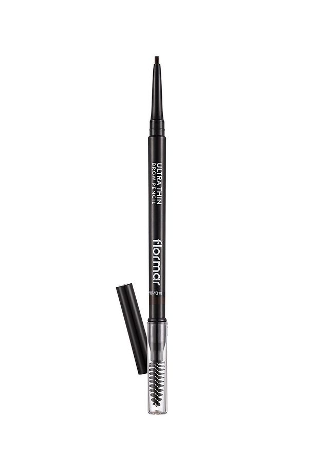 Kaş Kalemi & Fırçası - Ultra Thin Brow Pencil - 004 Dark Brown - 8690604572137 - 2