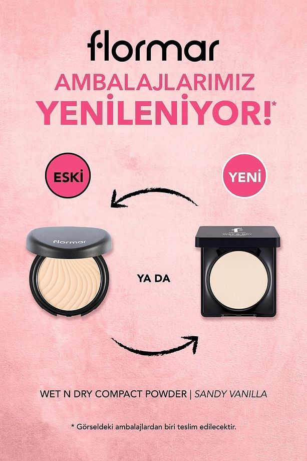 Wet & Dry Yarı Mat Bitişli Kremsi Kompakt Pudra - 2