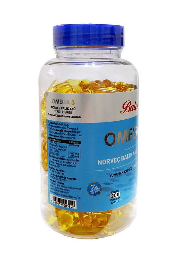 Omega 3 Norveç Balık Yağı 1380 Mg 200 Kapsül X 3 Adet ( Form) - 4