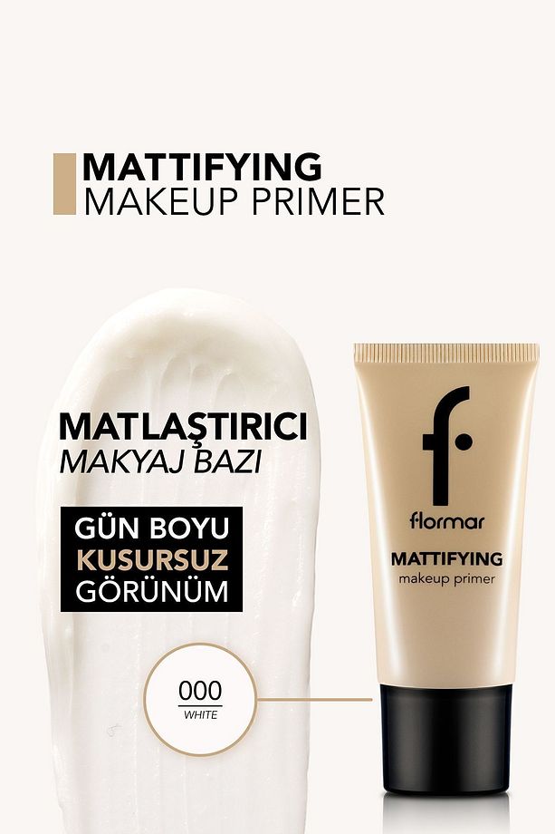 Yağlanma Önleyici Mat Makyaj Bazı - Mattifying Make-Up Primer - 000 - 8690604534685 - 5