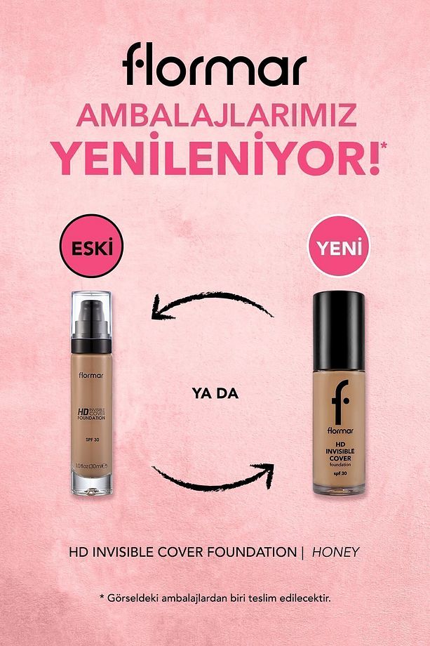Fondöten Invisible Cover Hd Foundation No: 110 - 3