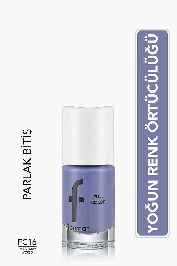 Yoğun Pigmentli Parlak Oje- Full Color Nail Enamel- Fc16 Imagınary World -8690604310524 - 1