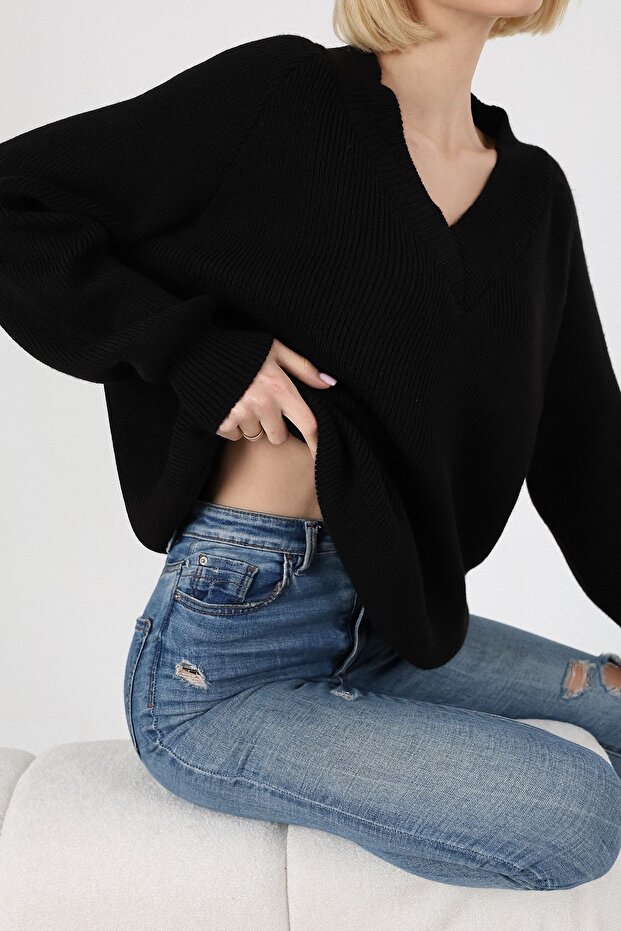 سترة على شكل حرف V - 5