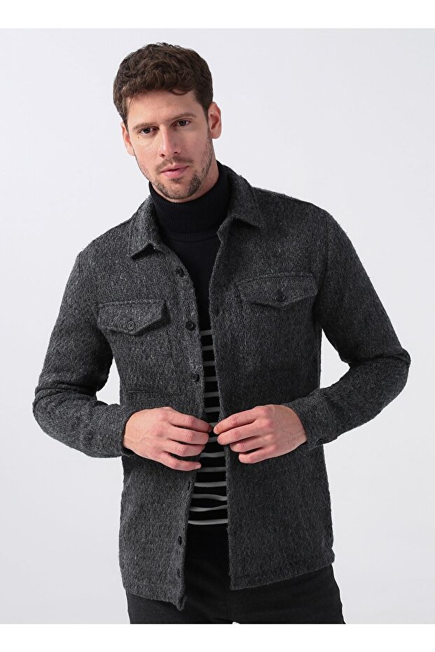 Aver Antrasit Erkek Ceket - 1