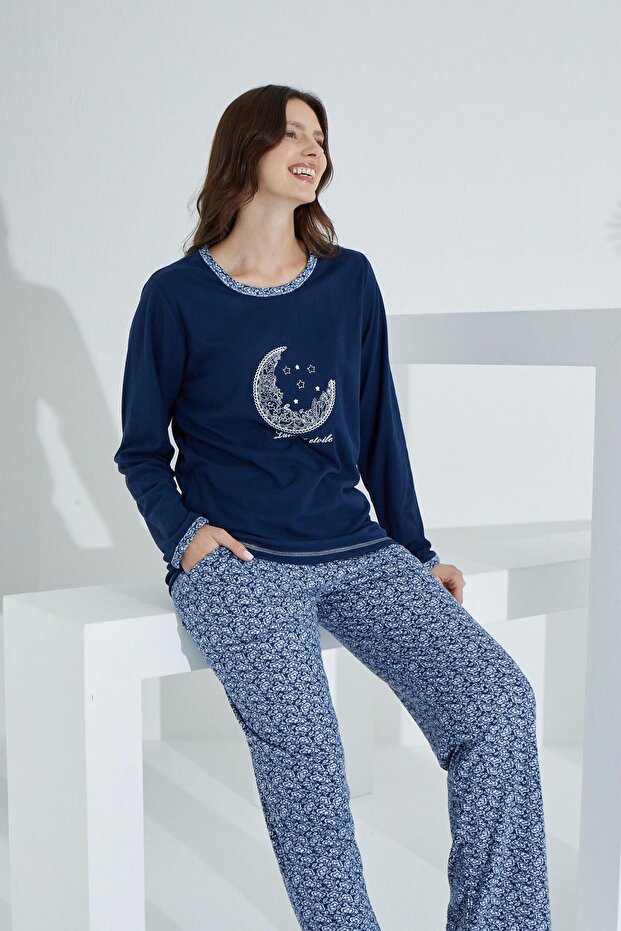 98142 Model Extra Soft Pajama Set - 2