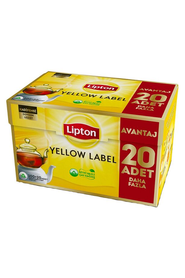 Yellow Label Demlik Poşet Çay 100lü + 20 Adet Hediye - 2