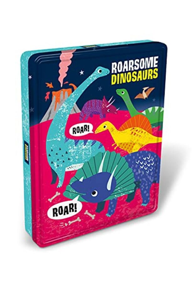 Roarsome Dinosaurs Tin Of Books