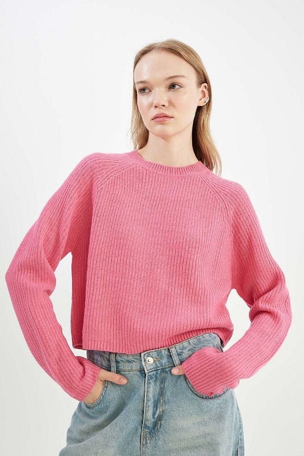 Coool Regular Fit Bisiklet Yaka Basic Düz Triko Kazak L2567az24wn - 4