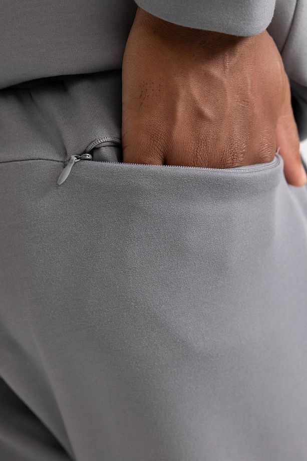 Fit Slim Fit Çift Cepli Standart Paça Skuba Dalgıç Kumaş Jogger Eşofman Altı Z9112az23au - 6