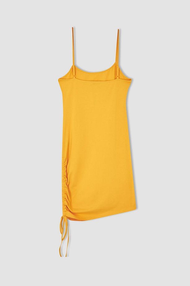 Coool Bodycon Basic Bağcık Detaylı Askılı Basic Mini Elbise Y7690az22hs - 8