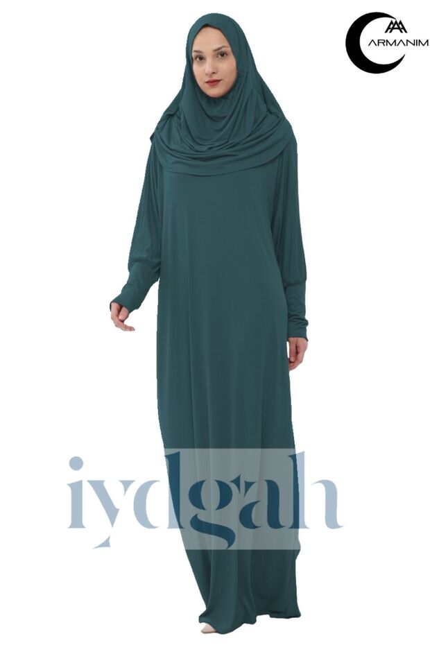 My Armanim Hijab Dress - One Piece, Multi-Purpose, Easy-to-Use, Prayer Dress with Headscarf