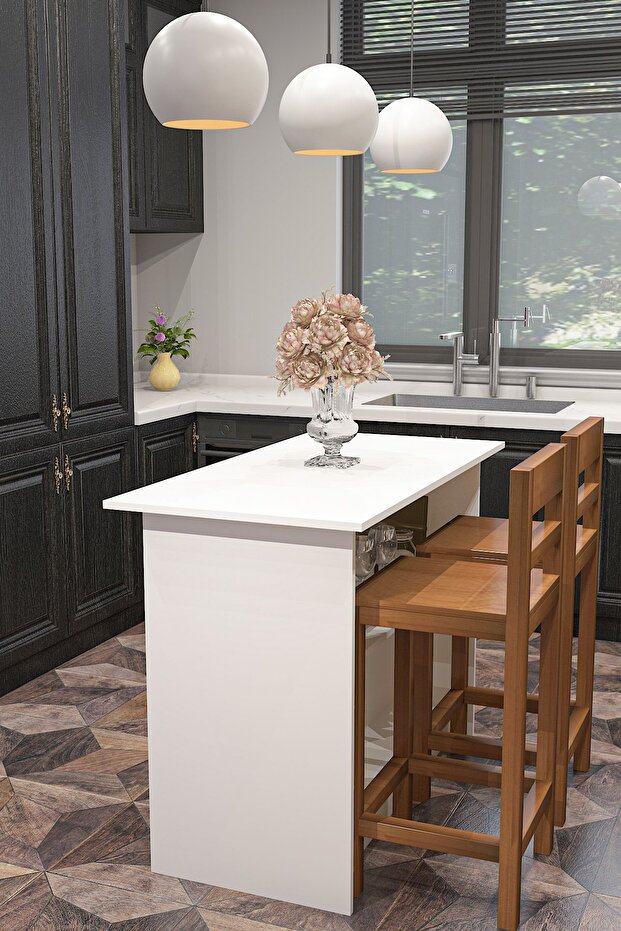 BARELLA MUTFAK ADASI BEYAZ - 3