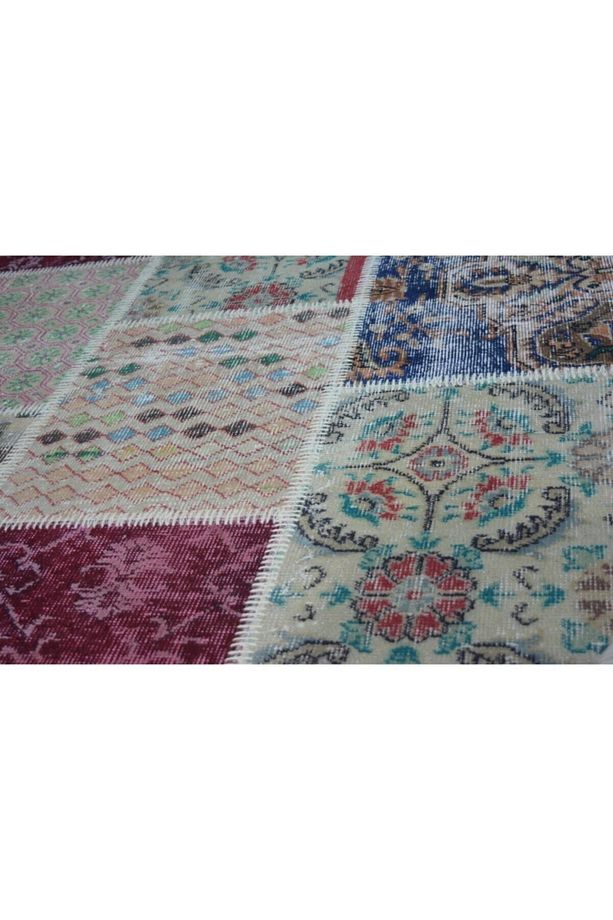 Patchwork El Dokuma Anadolu Halısı - 4