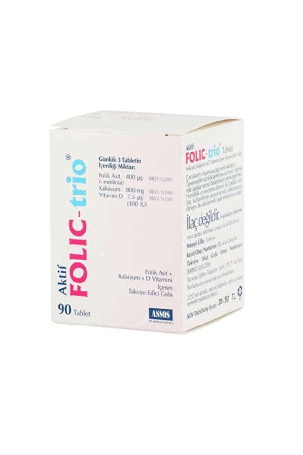 Folic Trio 90 Tablet - 3