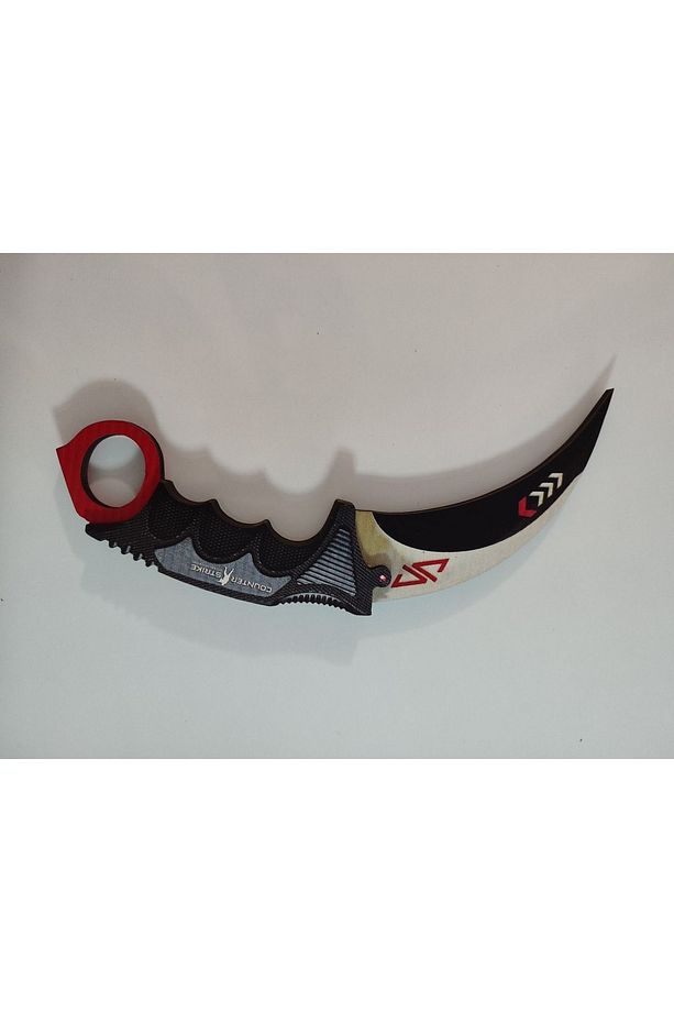 Ahşap Cs-go Asimov Karambit - 1