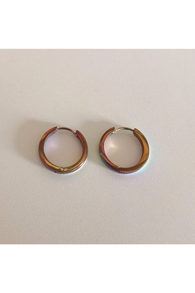 Surgical Steel Hoop Earrings - 1 Pair