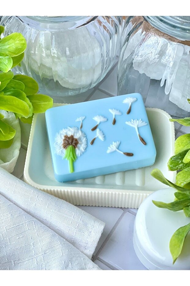 Blue in the Dandelion Sky Handmade Decorative Gift Scented Soap