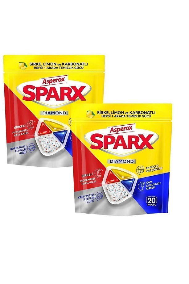 Sparx Bulaşık Tableti 20x2 40Adet - 1