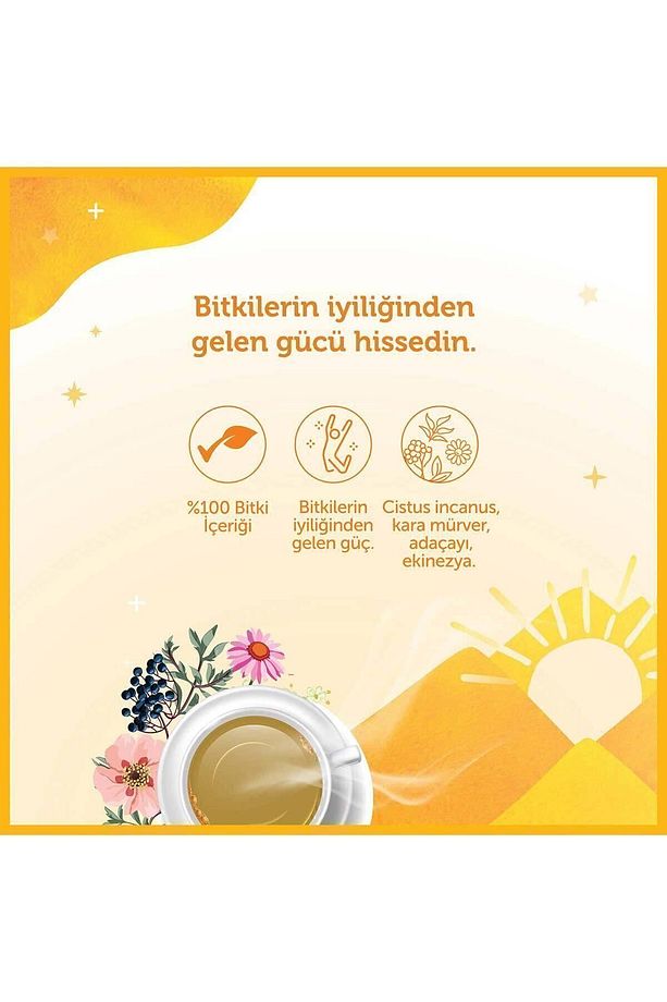 Güçlü Hisset Citrus & Kara Mürver Bardak Poşet Çay 18'li X 3 Adet - 3