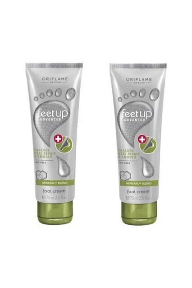 Feet Up Advanced Çatlamış Topuklar Için Onarıcı Krem 75 ml 2 Adet Ayak Kremi - 1
