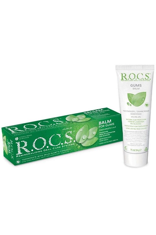 Rocs Gum Balm Dişeti Için Balsam Diş Macunu 75ml - 1