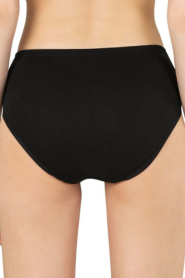 Özkan 0305 6'lı Paket Kadın Ribana Esnek Pamuklu Yüksek Bel Bato Külot - 3