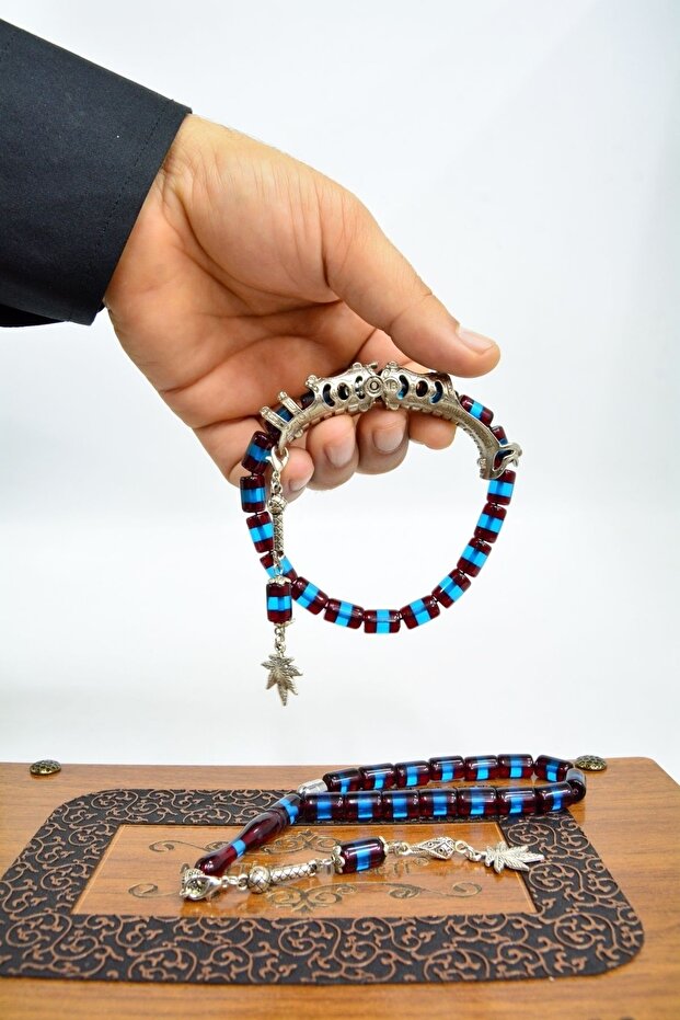 Kesme Model Bileklik Olan Meta Tesbih - 2