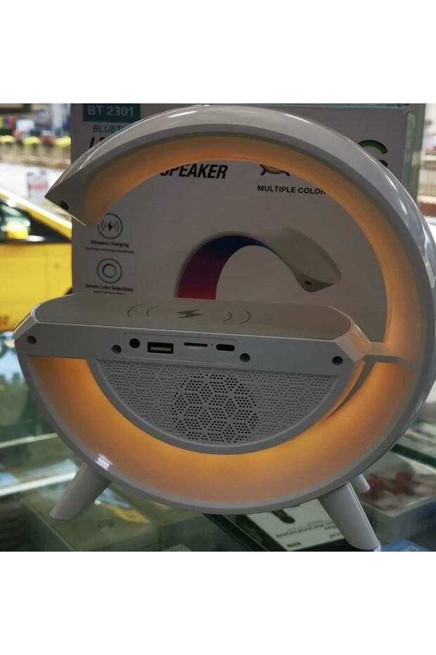 Led wireless charging speaker bt2301 - 3
