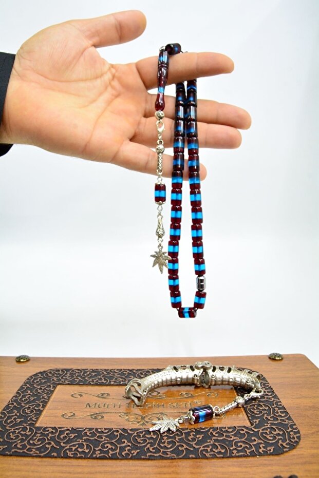 Kesme Model Bileklik Olan Meta Tesbih - 5