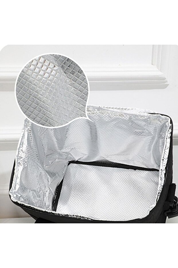 حقيبة أدوات القهوة باللون الرمادي - 4